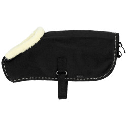 Mini couverture polaire Pony Academy Noir