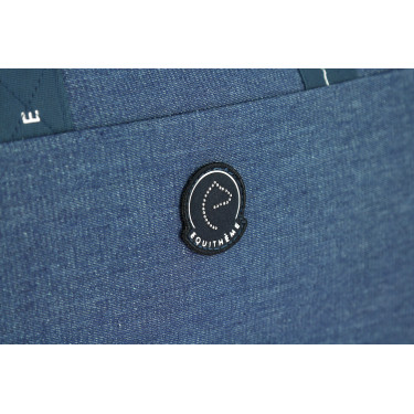 Weekendtas Je t’aime Equithème Denim Blauw