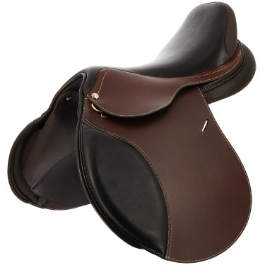 Selle Eric Thomas Hybrid EK-Confortech Jump Havane Marron