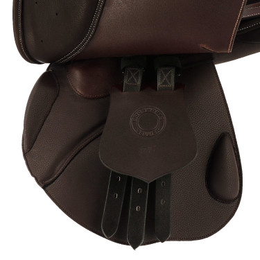 Selle Eric Thomas Hybrid EK-Confortech Jump Havane Marron