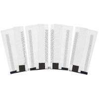 Guêtres Equithème anti-mouches anti-uv par 4 Blanc