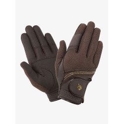 Gants Crystal LeMieux Espresso Marron Gants Crystal LeMieux Espresso Marron