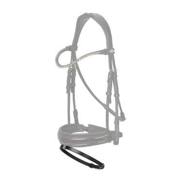 Noseband LeMieux Kudos Marront / argent