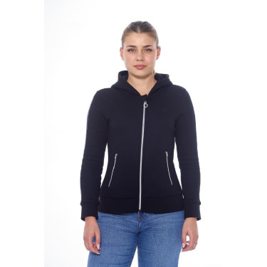Sweat Zip Harcour Sworm femme Noir Sweat Zip Harcour Sworm femme Noir