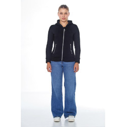 Sweat Zip Harcour Sworm femme Noir Sweat Zip Harcour Sworm femme Noir