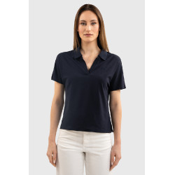 Polo Harcour Capella femme Marine Bleu marine Polo Harcour Capella femme Marine Bleu marine