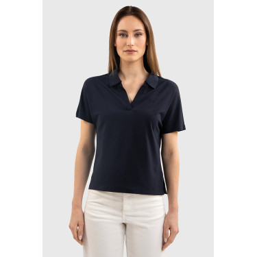 Polo Harcour Capella femme Marine Bleu marine Polo Harcour Capella femme Marine Bleu marine