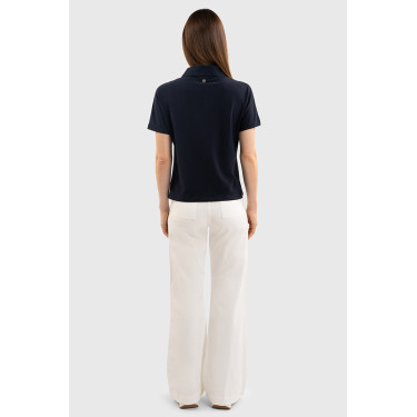 Harcour Capella damespolo Marine Marineblauw