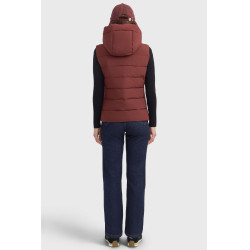 Dames bodywarmer Harcour Cinderella Wingerd Bordeaux
