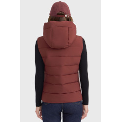 Dames bodywarmer Harcour Cinderella Wingerd Bordeaux