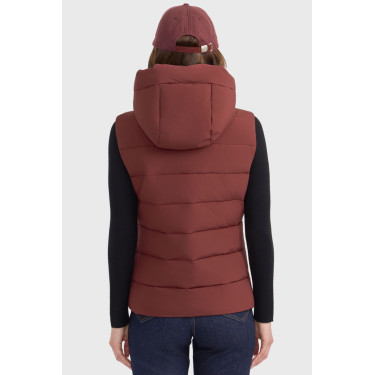 Veste sans manches Harcour Cinderella femme Vigne Bordeaux