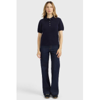 Polo pullover Harcour Cherry femme Marine Bleu marine