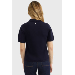 Polo pullover Harcour Cherry femme Marine Bleu marine