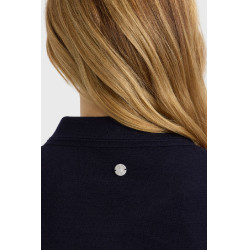 Polo pullover Harcour Cherry femme Marine Bleu marine