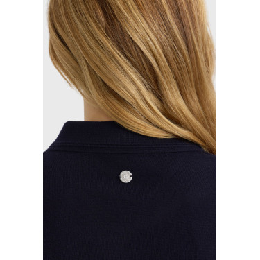 Polo pullover Harcour Cherry femme Marine Bleu marine