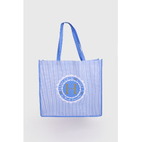 Non-woven tas Harcour CSIO La Baule Quobag Marinière hemel Blauw