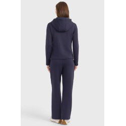 Damesvest met rits Harcour Clarianne Marine Marineblauw