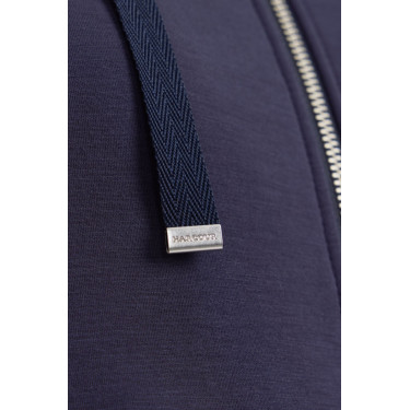 Damesvest met rits Harcour Clarianne Marine Marineblauw