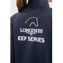 Sweatshirt zippé Budapest Unisex EEF x Harcour Marine Bleu marine