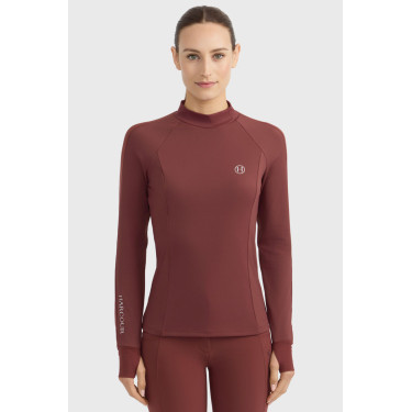 T-shirt technique Harcour Calista femme Vigne Bordeaux