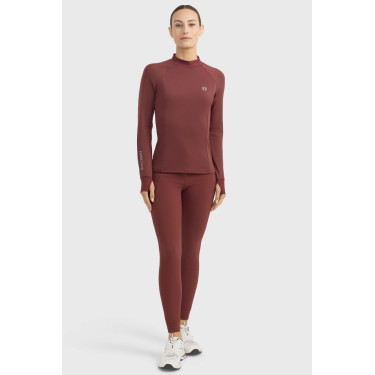 T-shirt technique Harcour Calista femme Vigne Bordeaux