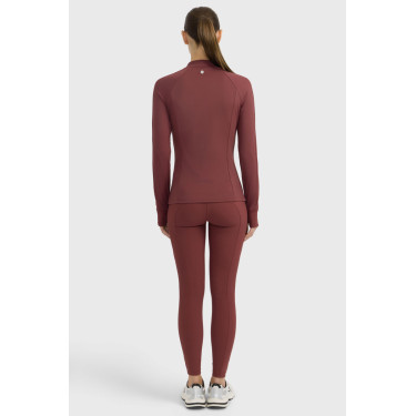 T-shirt technique Harcour Calista femme Vigne Bordeaux