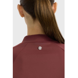 T-shirt technique Harcour Calista femme Vigne Bordeaux
