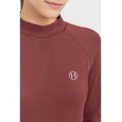 T-shirt technique Harcour Calista femme Vigne Bordeaux