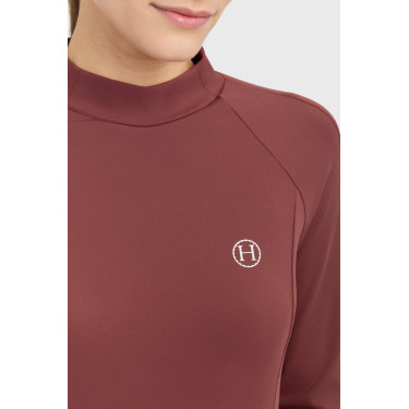 T-shirt technique Harcour Calista femme Vigne Bordeaux