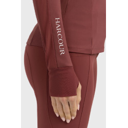 T-shirt technique Harcour Calista femme Vigne Bordeaux