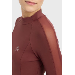 T-shirt technique Harcour Calista femme Vigne Bordeaux