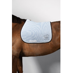 Tapis de Selle Harcour CSIO La Baule Quarzine Marinière ciel Bleu Tapis de Selle Harcour CSIO La Baule Quarzine Marinière ciel Bleu