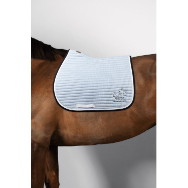 Tapis de Selle Harcour CSIO La Baule Quarzine Marinière ciel Bleu Tapis de Selle Harcour CSIO La Baule Quarzine Marinière ciel Bleu