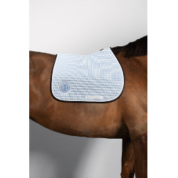 Tapis de Selle Harcour CSIO La Baule Quarzine Marinière ciel Bleu Tapis de Selle Harcour CSIO La Baule Quarzine Marinière ciel Bleu