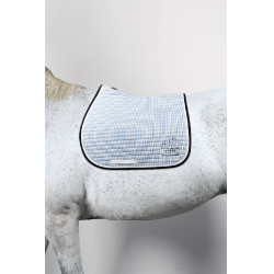 Tapis de Selle Harcour CSIO La Baule Quarzine Marinière ciel Bleu Tapis de Selle Harcour CSIO La Baule Quarzine Marinière ciel Bleu