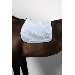 Tapis de Selle Harcour CSIO La Baule Quarzine Marinière ciel Bleu Tapis de Selle Harcour CSIO La Baule Quarzine Marinière ciel Bleu