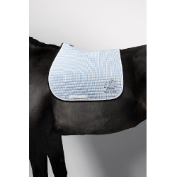 Tapis de Selle Harcour CSIO La Baule Quarzine Marinière ciel Bleu Tapis de Selle Harcour CSIO La Baule Quarzine Marinière ciel Bleu