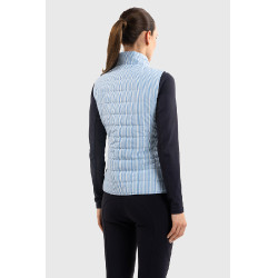 Mouwloos vest Harcour Quickstara Reversible Dames CSIO La Baule Marine / marinière hemelblauw Marineblauw Mouwloos vest Harcour Quickstara Reversible Dames CSIO La Baule Marine / marinière hemelblauw Marineblauw