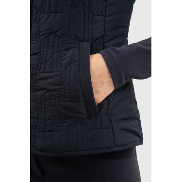 Mouwloos vest Harcour Quickstara Reversible Dames CSIO La Baule Marine / marinière hemelblauw Marineblauw Mouwloos vest Harcour Quickstara Reversible Dames CSIO La Baule Marine / marinière hemelblauw Marineblauw