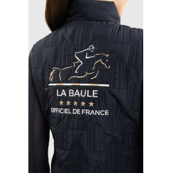 Veste sans manches Harcour Quickstara Reversible Femme CSIO La Baule Marine / marinière ciel Bleu marine Veste sans manches Harcour Quickstara Reversible Femme CSIO La Baule Marine / marinière ciel Bleu marine