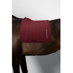 Tapis de selle Harcour Cobalt Vigne Bordeaux
