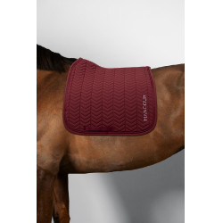 Tapis de selle Harcour Cobalt Vigne Bordeaux
