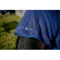 Couverture Cool&dry Equithème Fresh Marine Bleu marine