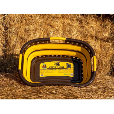 Panier pliable Horsewipe Jaune