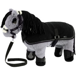 Set Mini licol+couverture Pony Academy Noir