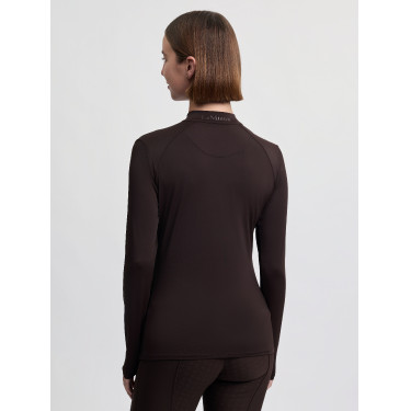 Lichtgewicht Base Layer LeMieux Brilliance Heyden dames Espresso Bruin