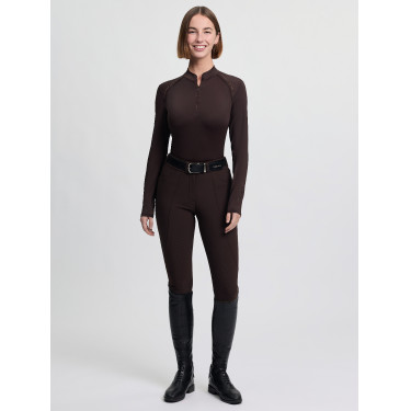 Lichtgewicht Base Layer LeMieux Brilliance Heyden dames Espresso Bruin