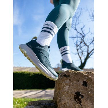 Waterdichte LeMieux Kanta Slip On-sneakers Jungle Groen