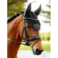 Bonnet anti-mouches LeMieux Brilliance Noir Bonnet anti-mouches LeMieux Brilliance Noir