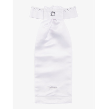 Cravate de concours LeMieux Brilliance Blanc / marine